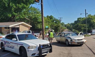 Collision at Bowmar and Drummond