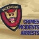 crime Vicksburg Police Shield