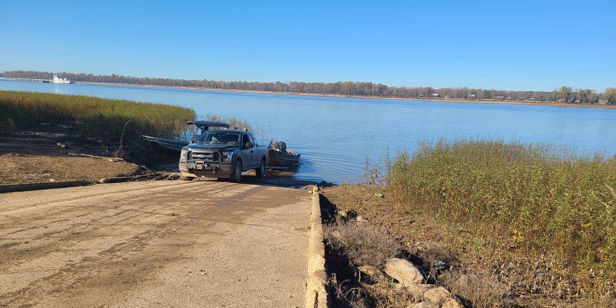 LeTourneau landing boat ramp