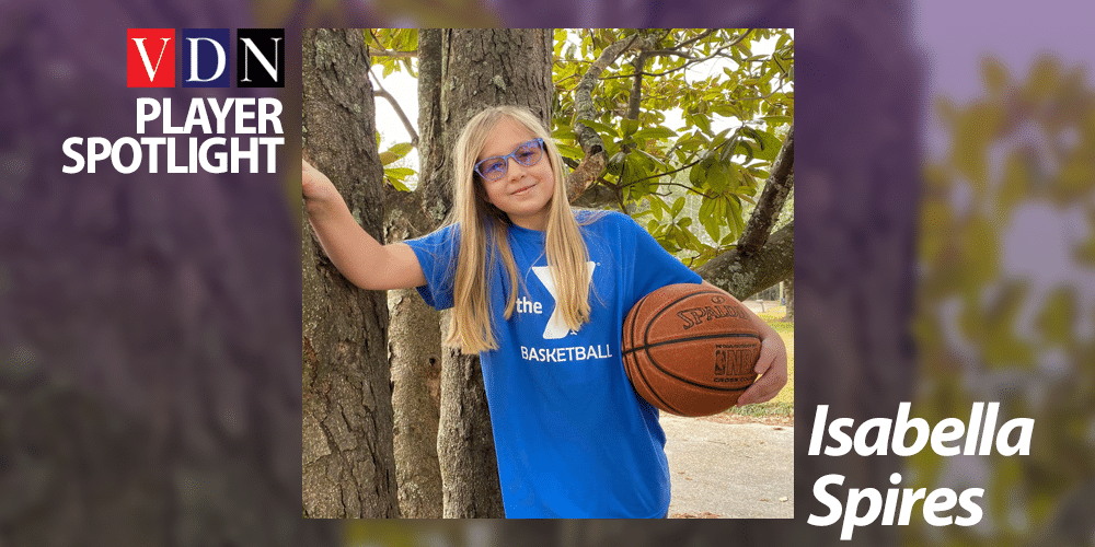 Vicksburg YMCA basketball player Isabella Spires
