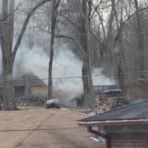 Pleasant Valley Drive fire