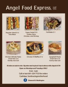 Angel Food Express menu