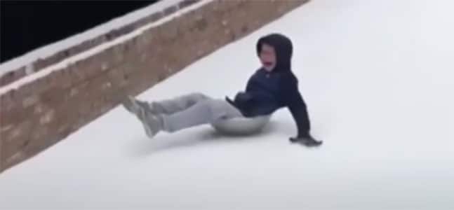 Snow day fun in Vicksburg