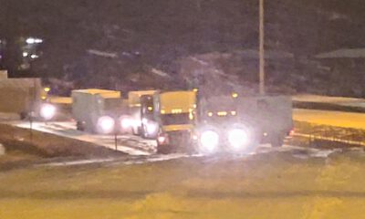 18-wheeler sideways