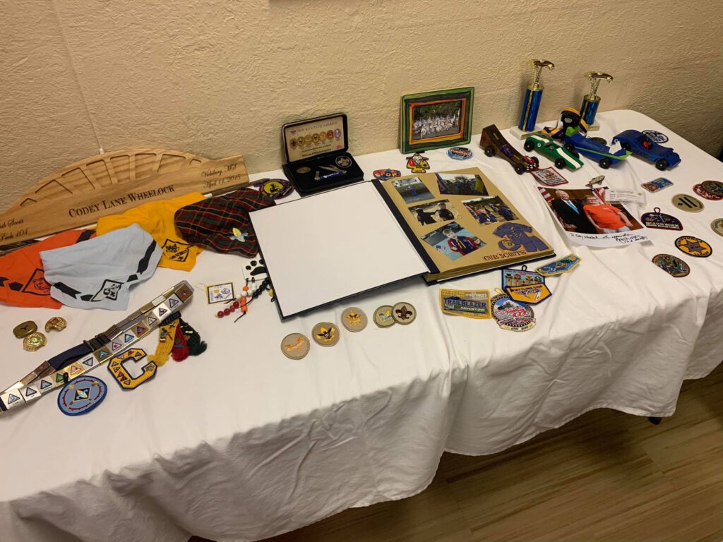 codey wheelock badge display