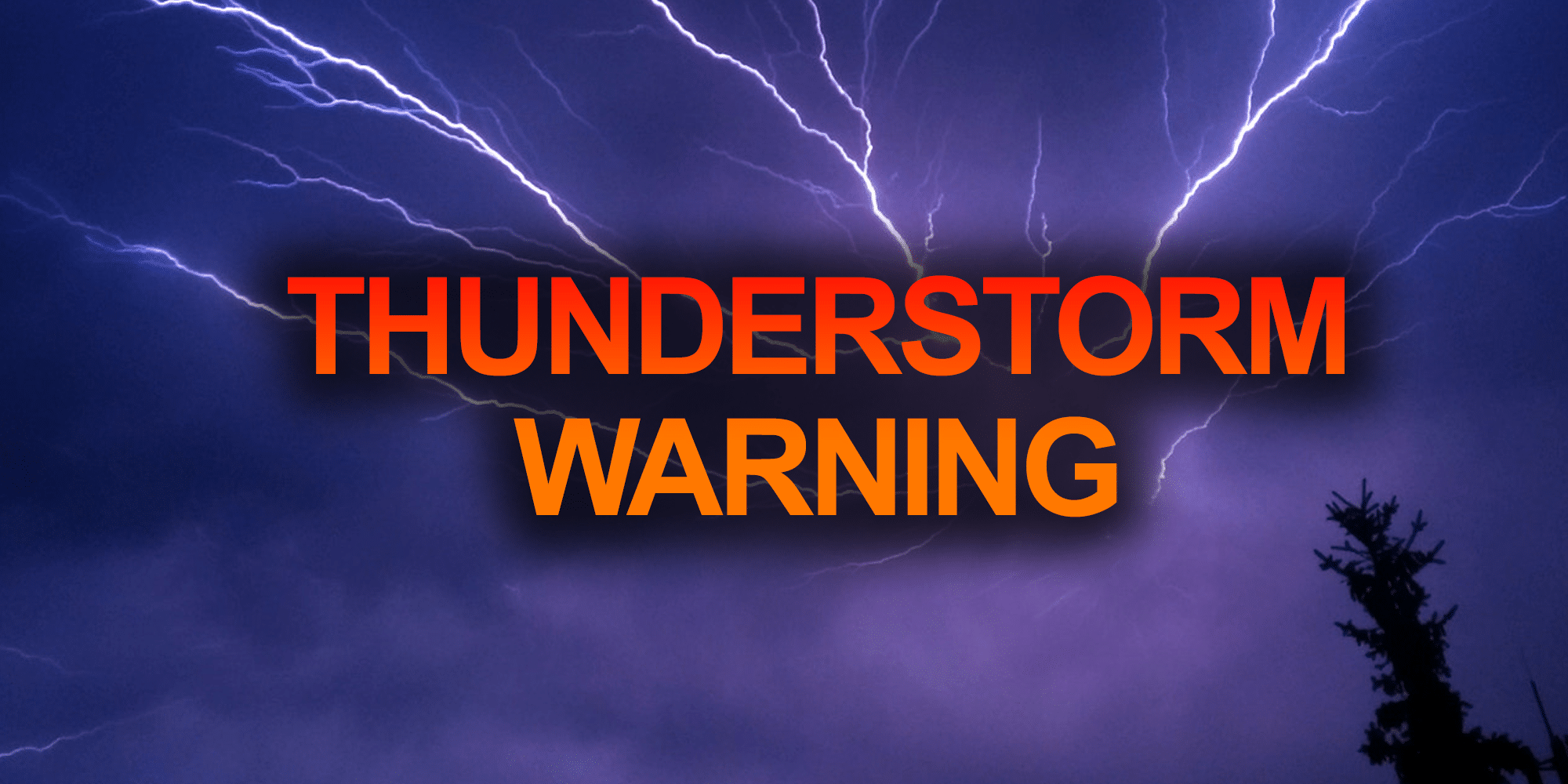 thunderstorm warning