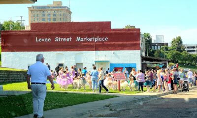 The Levee Street Marketplace on Levee Street. Photo by David Day