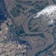 Nasa view of MS River at Vicksburg