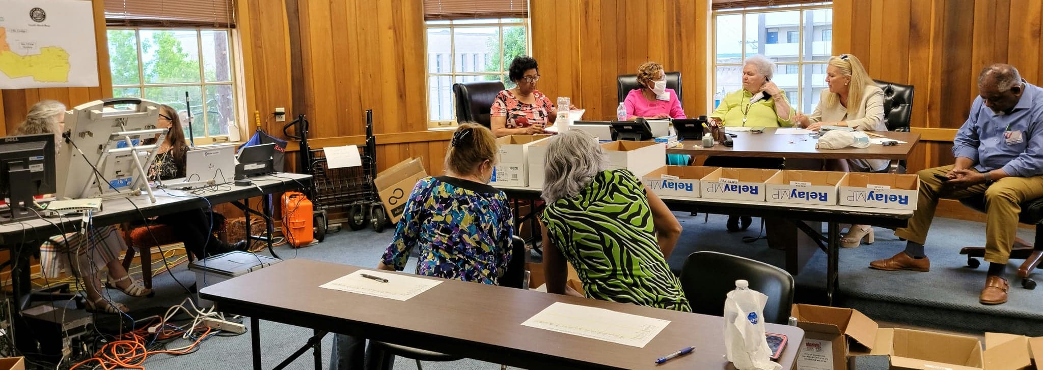 The election commission seeking poll managers