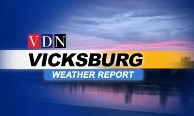vicksburg daily news weather report warren county