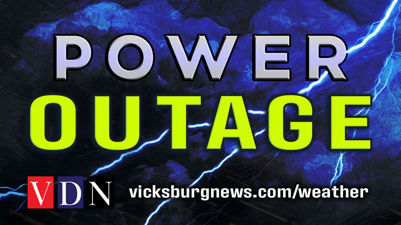 power outage vicksburg