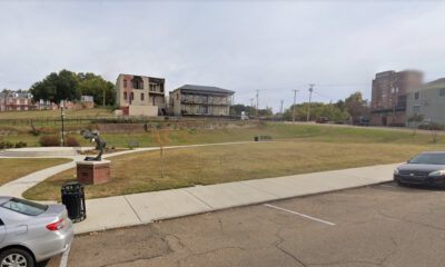Washington Street Park in downtown Vicksburg, Miss.