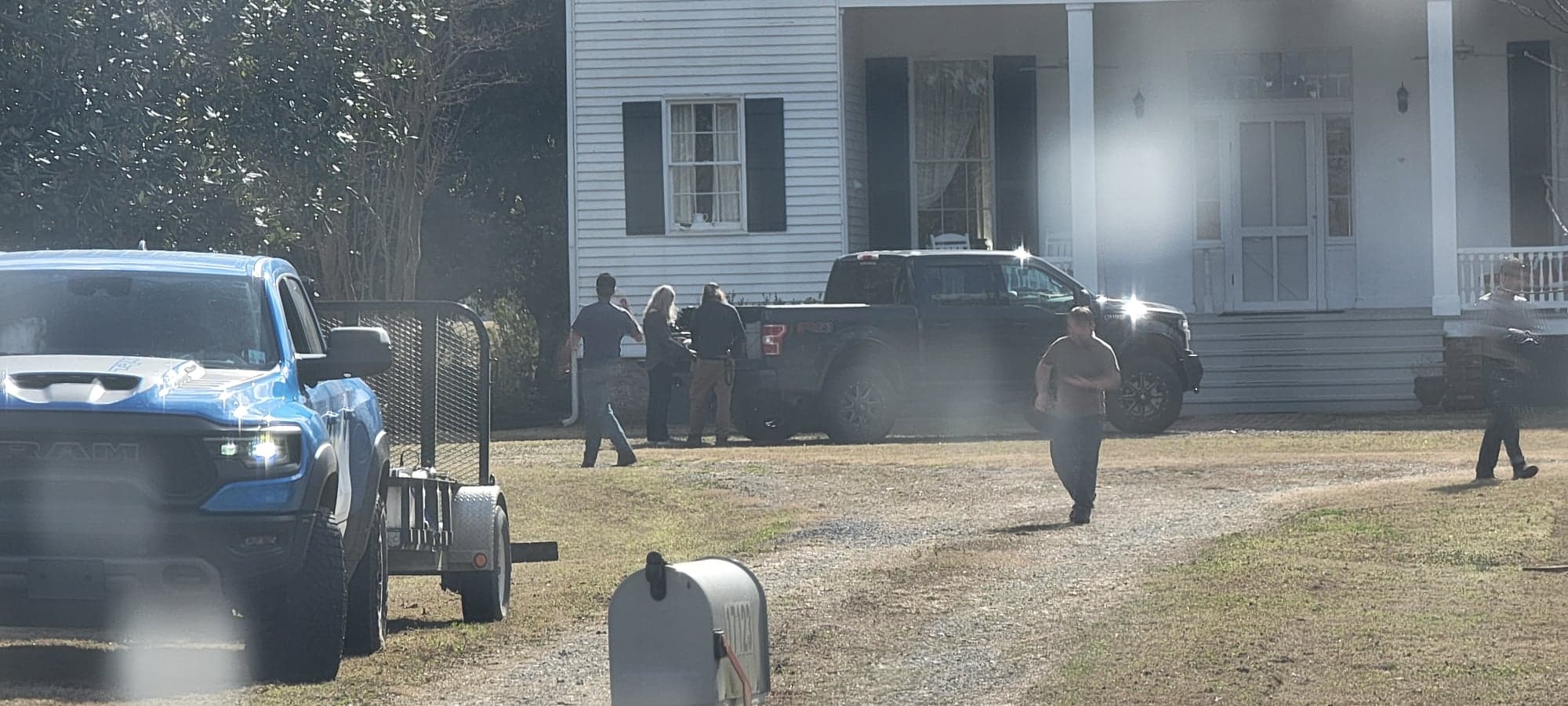 TV show being shot at Eagle Lake. Photo by David Day