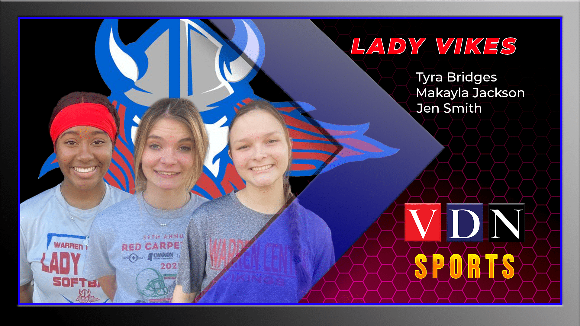 Tyra Bridges, Makayla Jackson and Jen Smith