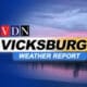 vicksburg daily news weather report warren county