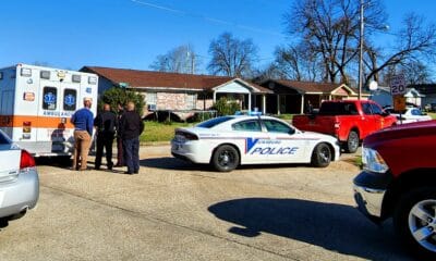 The scene on Winters Lane in Vicksburg. Photo by David Day