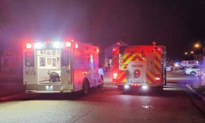 First responders at Waltersville Estates. Photo by David Day