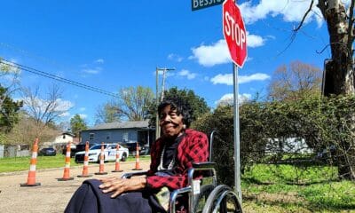 Bessie Richardson Dillard on Bessie Dillard Street. Photo by David Day