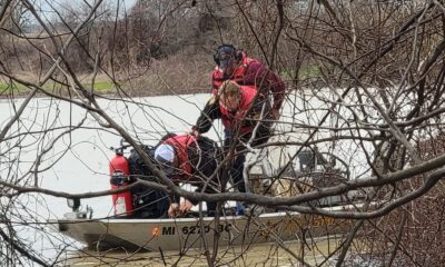 vehicle in water