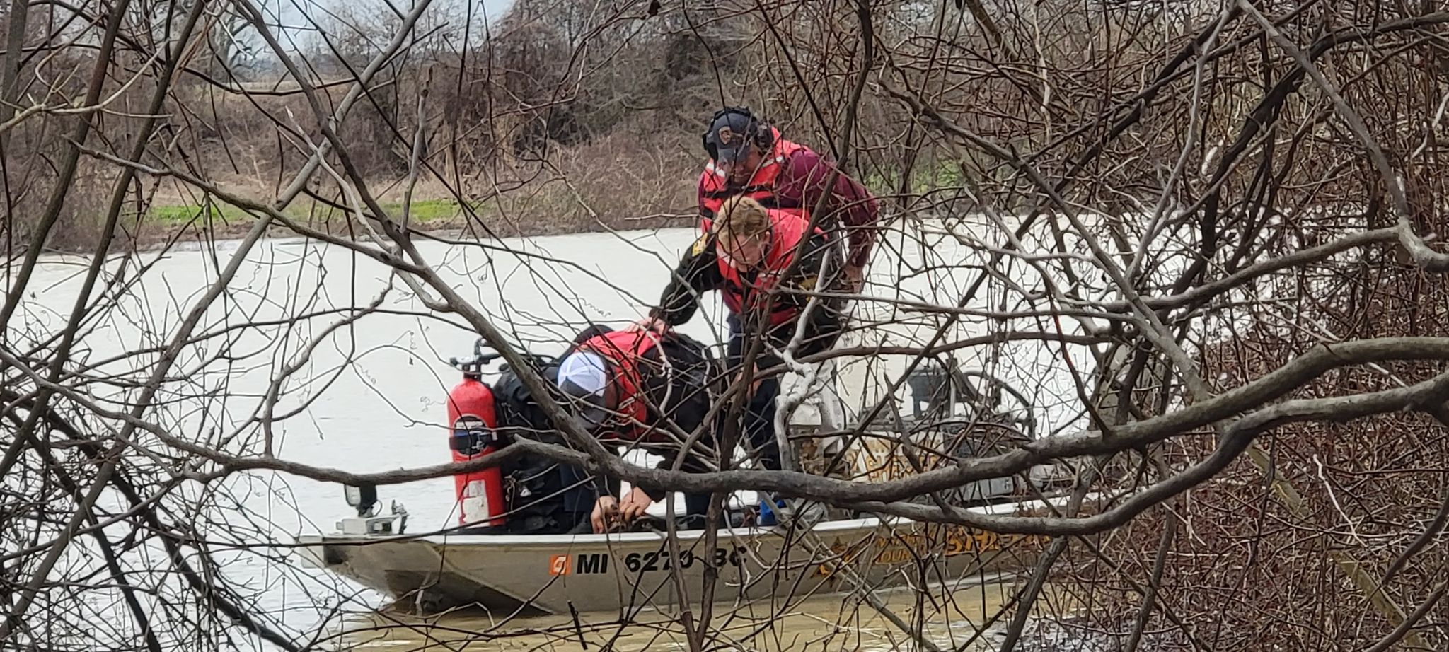 vehicle in water