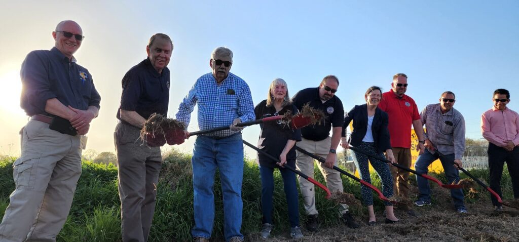 Bovina fire groundbreaking