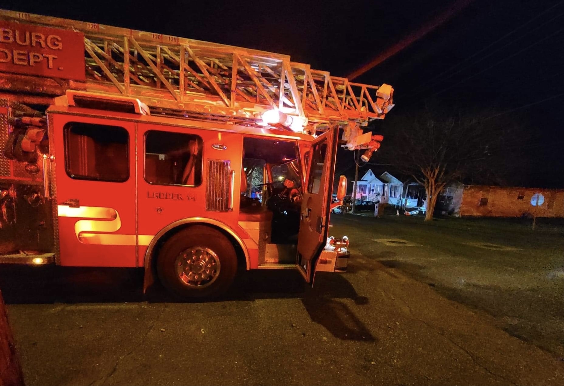 Structure fire on First East Ave