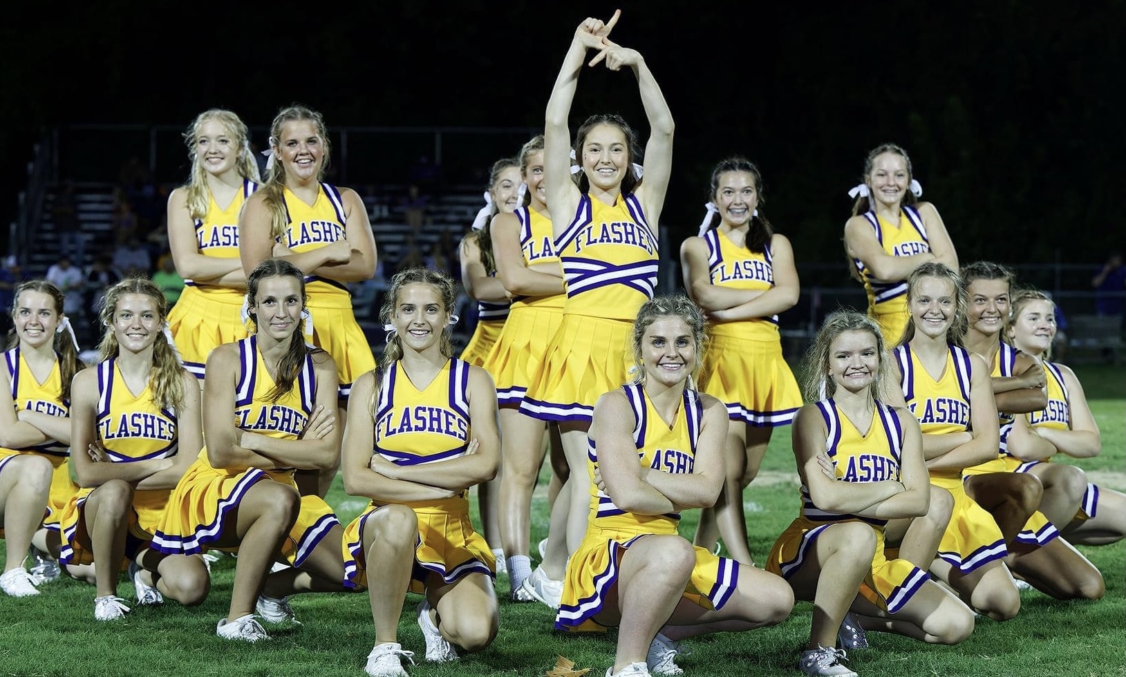 St. Aloysius cheerleaders
