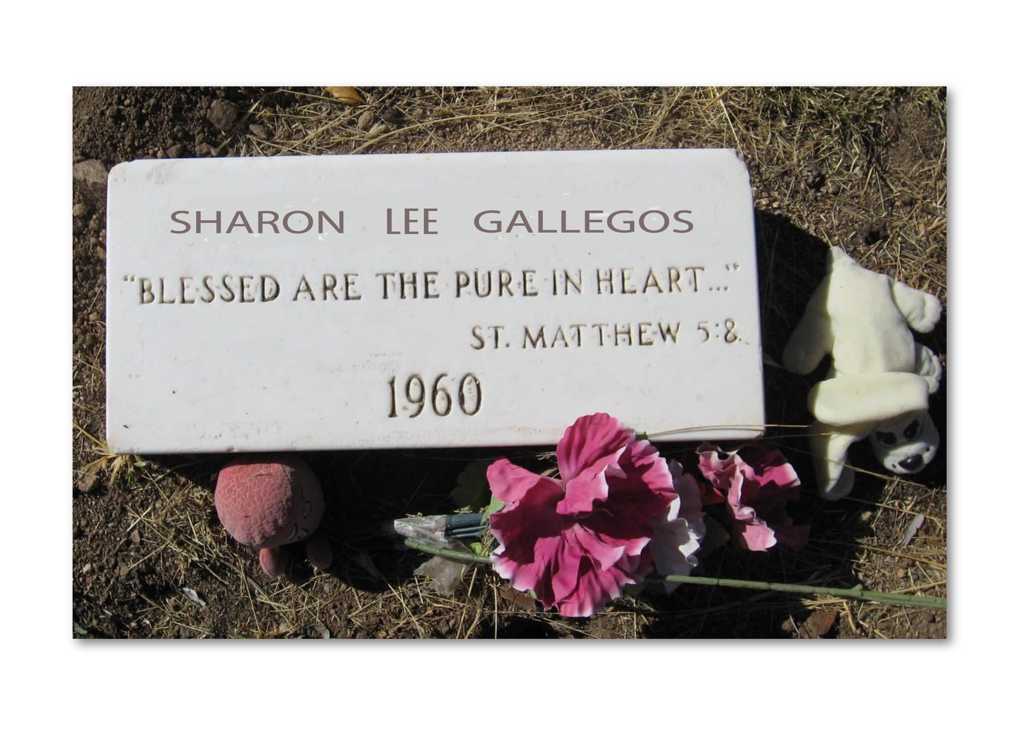 Image of her headstone. Provided by the YCSO