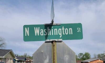 North Washington Street sign