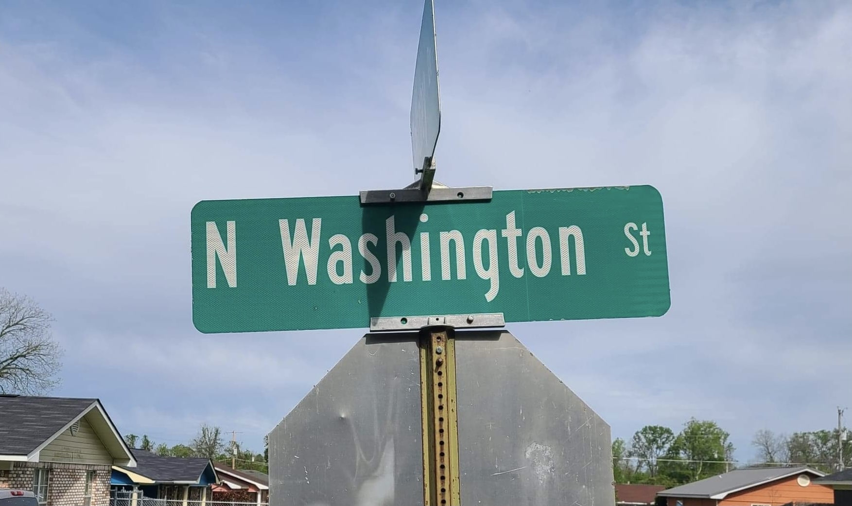 North Washington Street sign