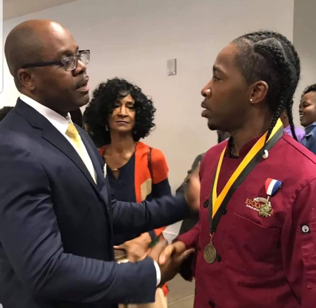 Chef Tillman graduation