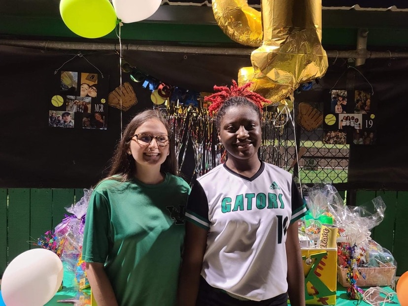 Katelyn Emerson and Kellisia Walker