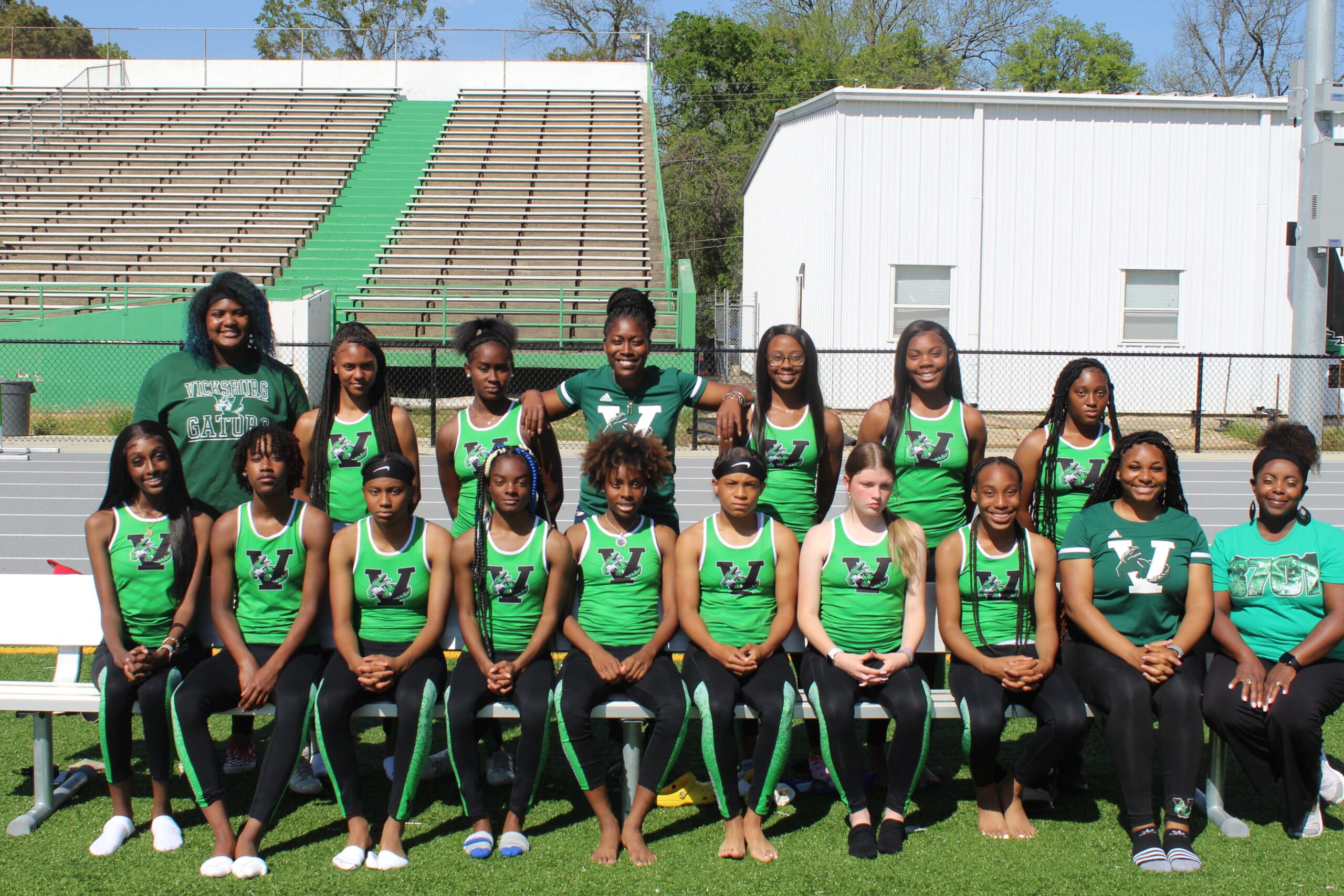 Missy Gators track team