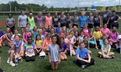 VCS 2021 softball camp: photo by Keith Phillips