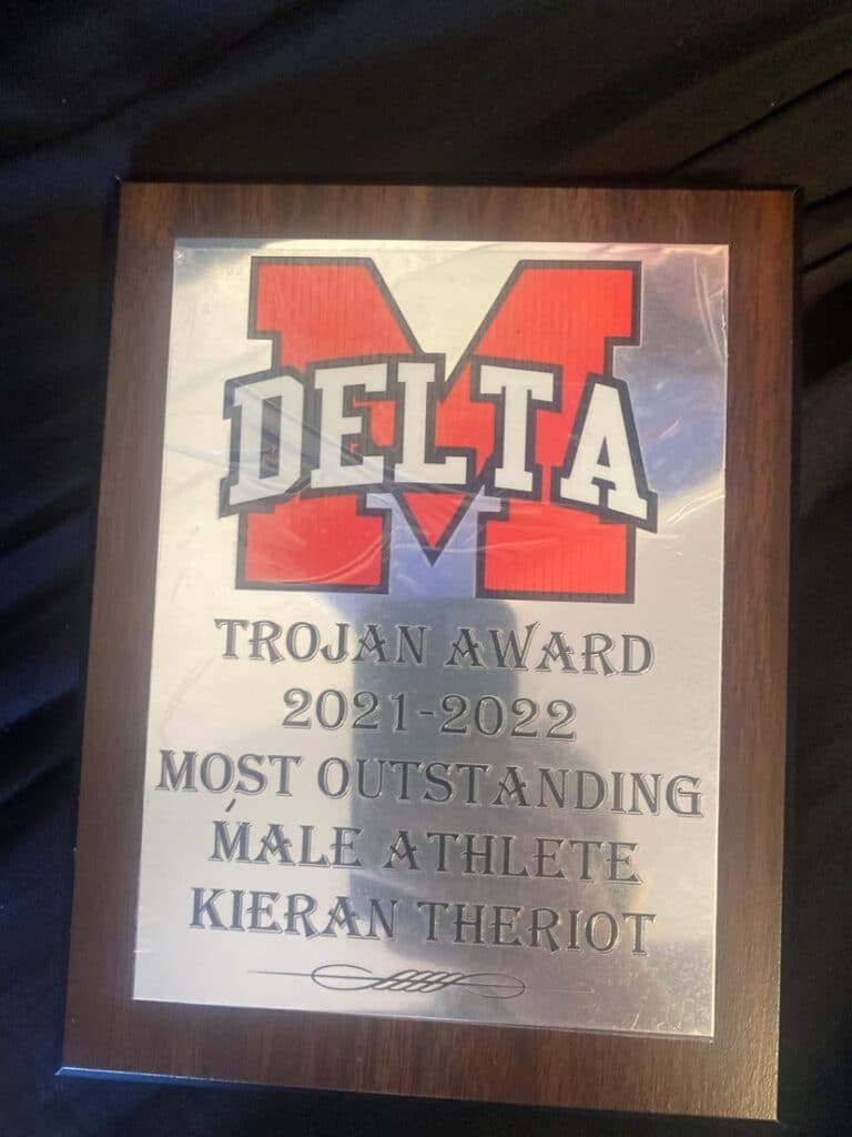 Most Outstanding Male Athlete Award