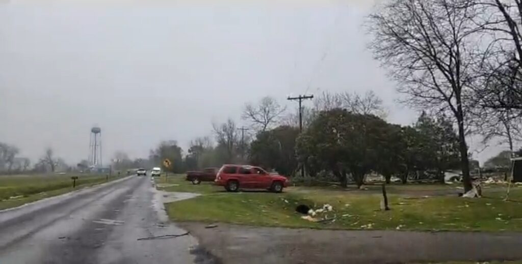 Eagle Lake storm debris