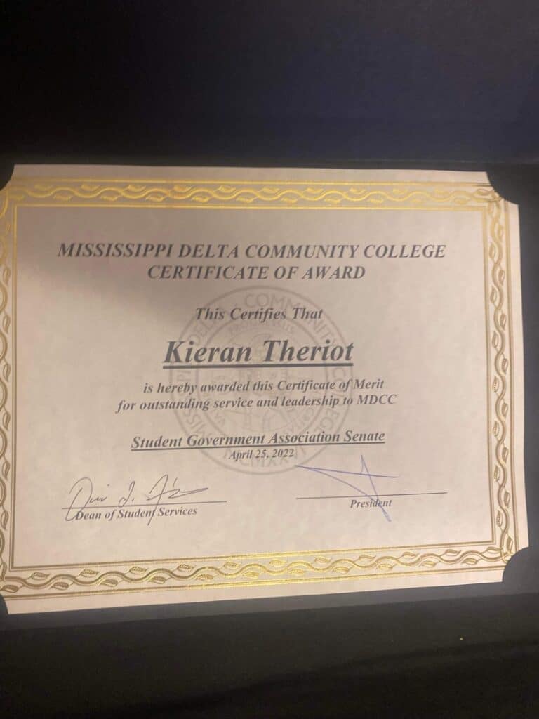 Certificate of Merit
