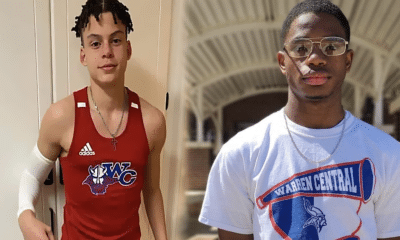 WCHS track Johnathan Henderson and Ashton Murphy