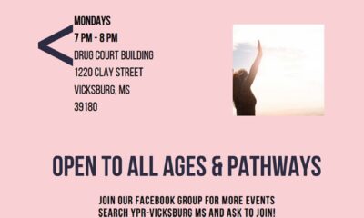 Young people in recovery flyer
