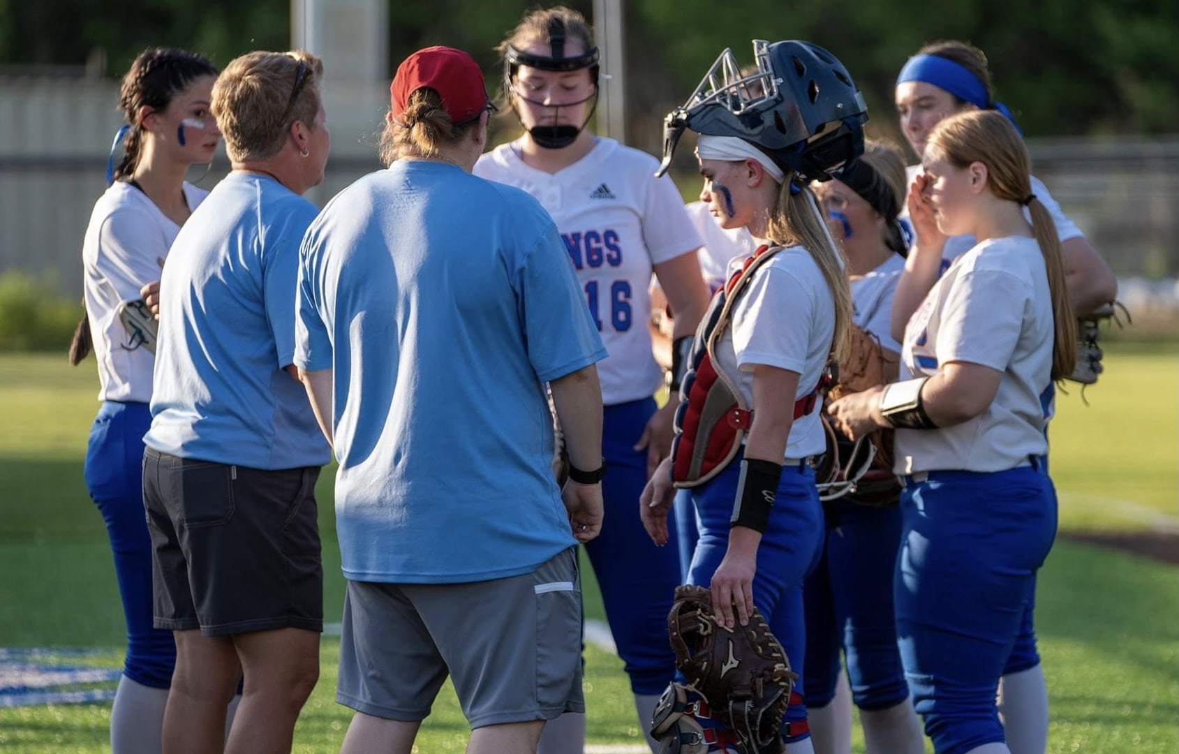 WC softball team: Photo by Ced Tillman