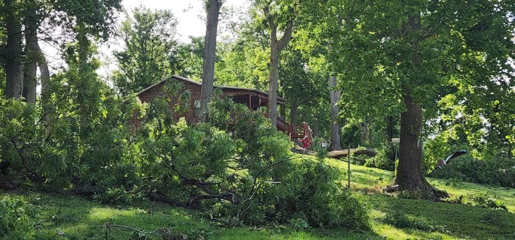 Eagle Lake storm damage