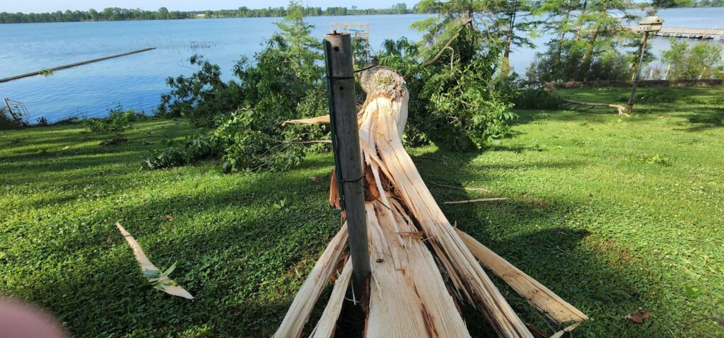 Eagle Lake storm damage