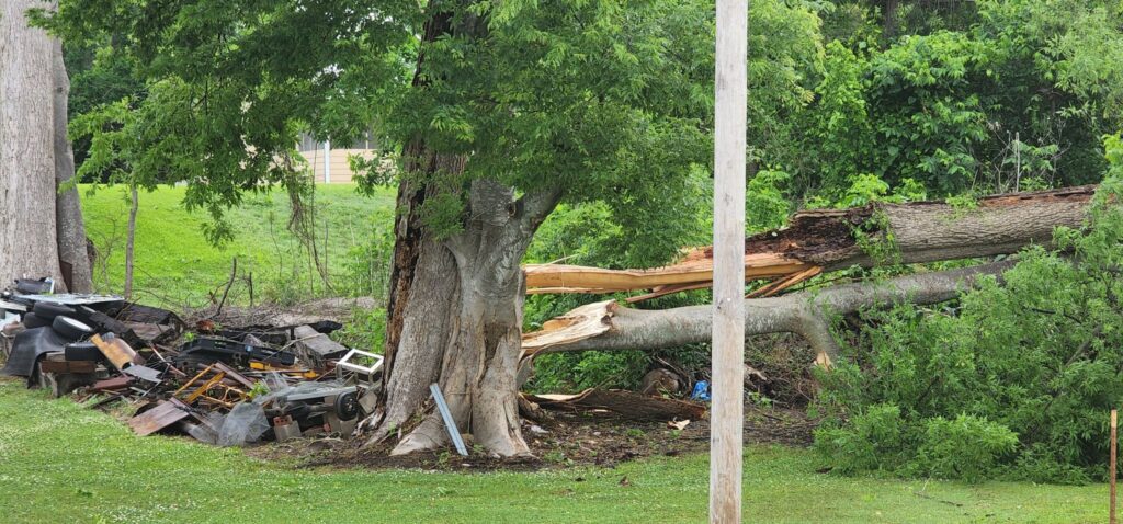Eagle Lake storm damage