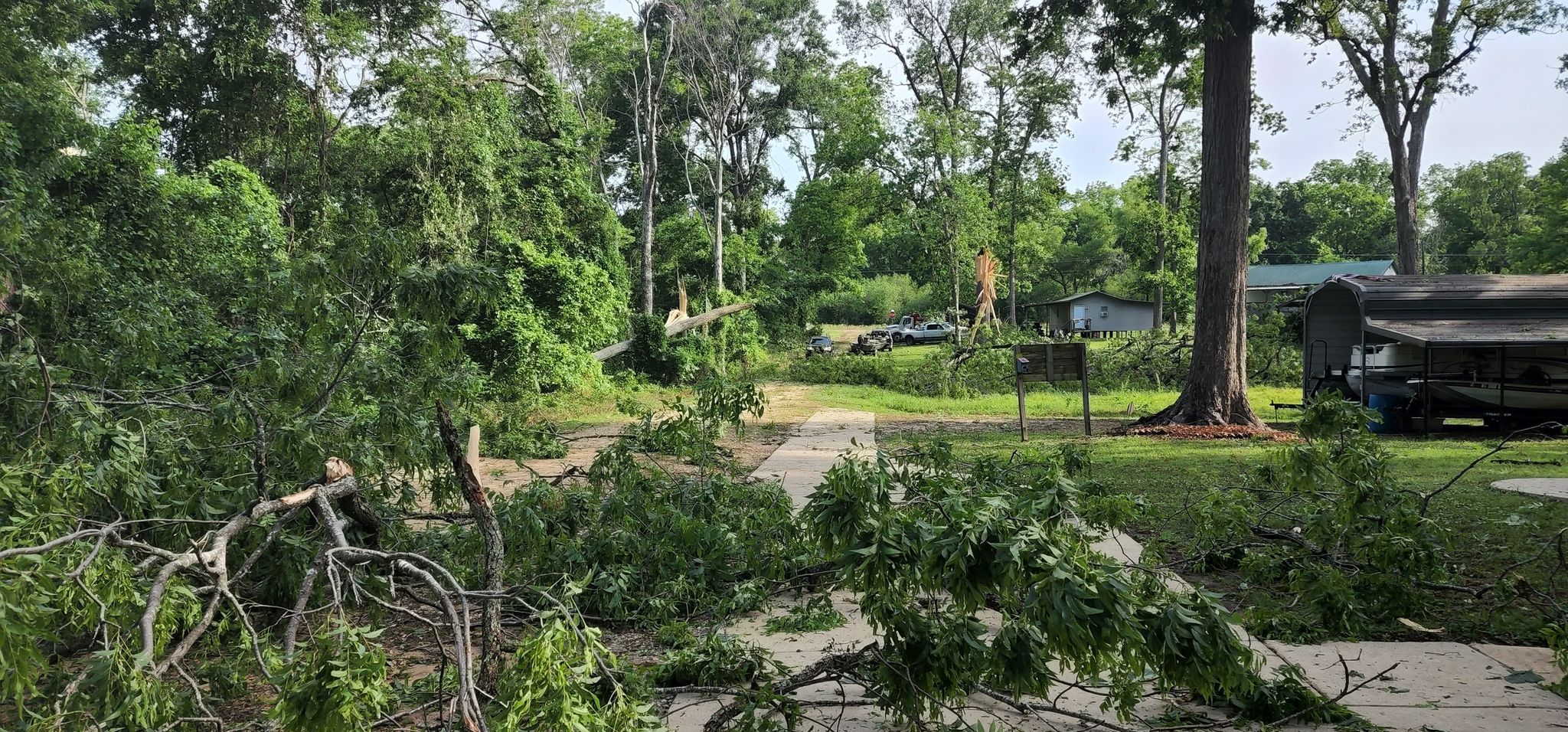 Eagle Lake storm damage
