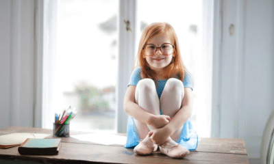 kid in glasses