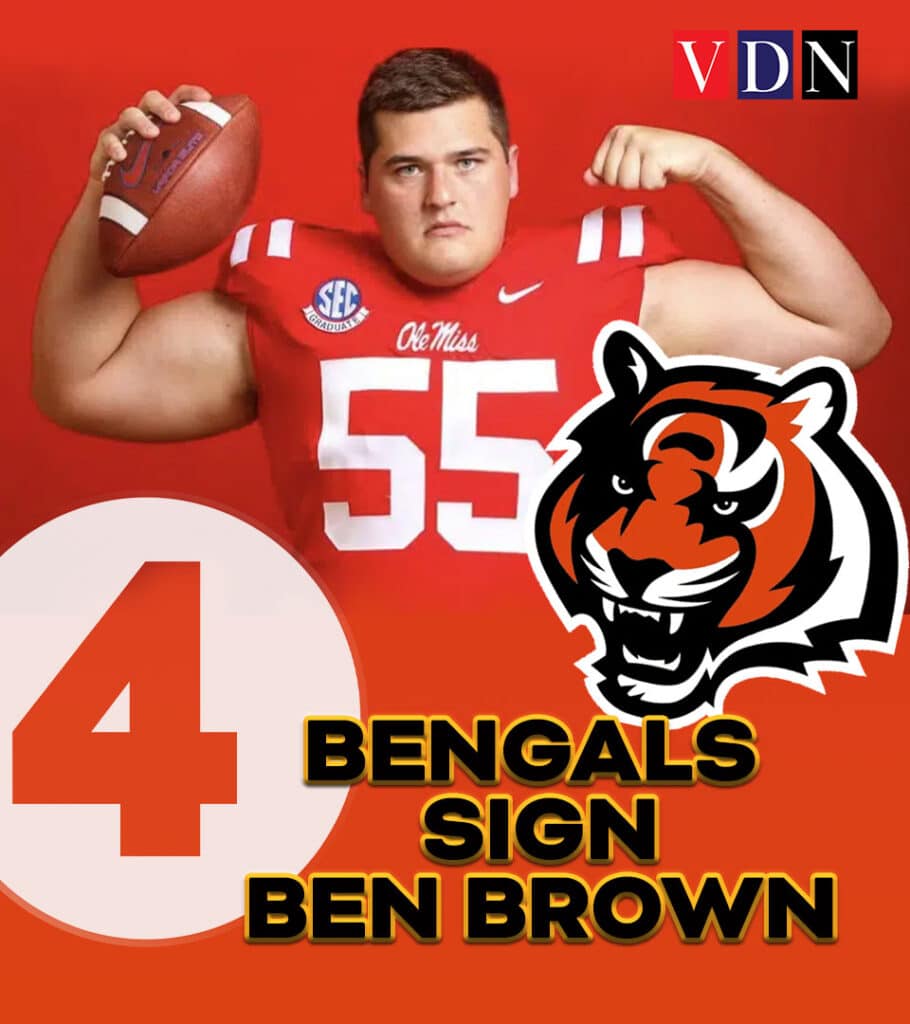 BENGALS SIGN BROWN