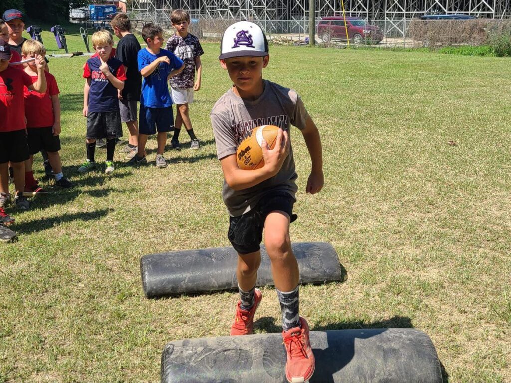 St. Aloysius High School Youth Football Camp.