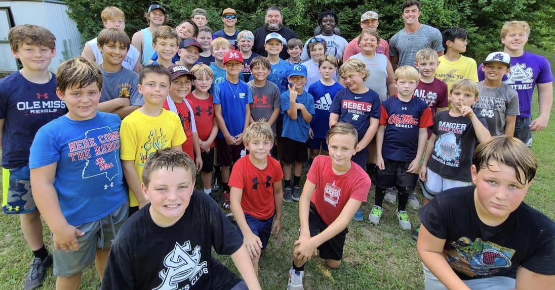 St. Aloysius High School Youth Football Camp.