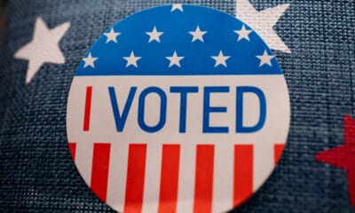 i voted button