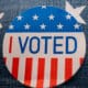 i voted button